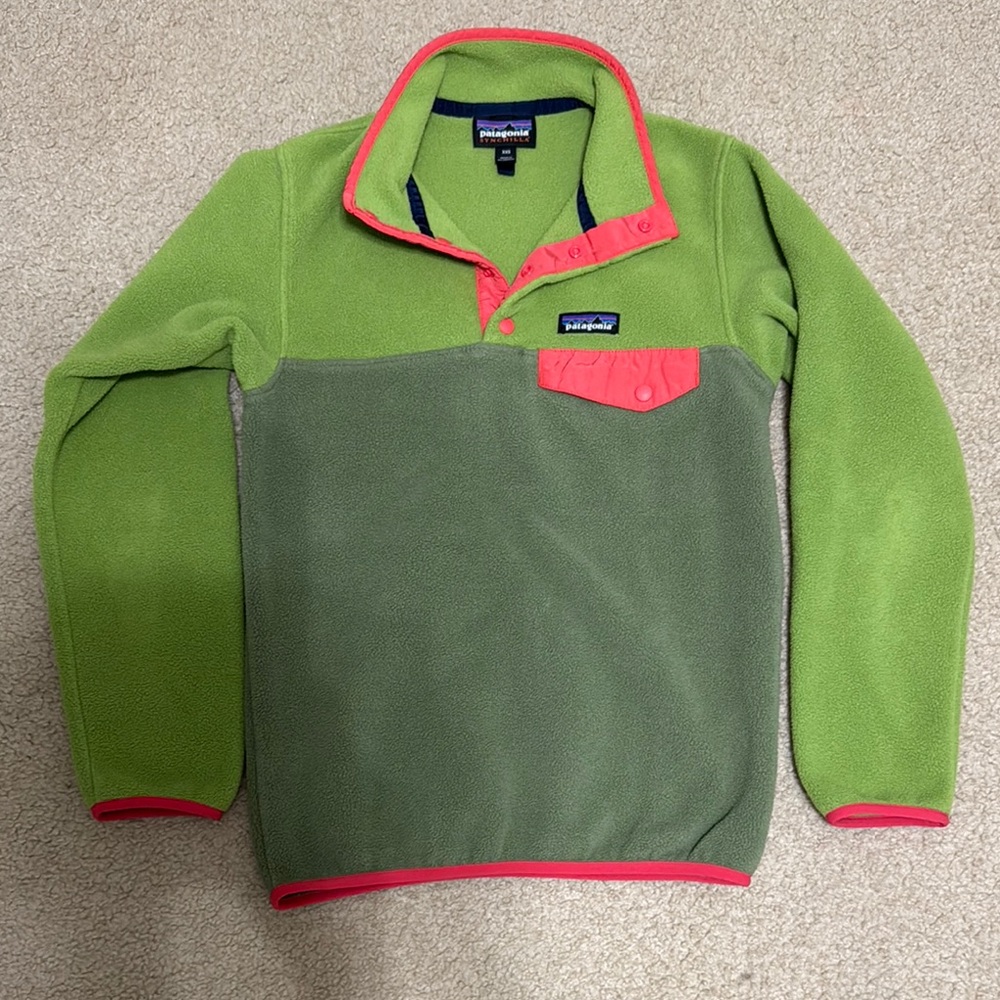 Patagonia Two-Tone Fleece Pullover